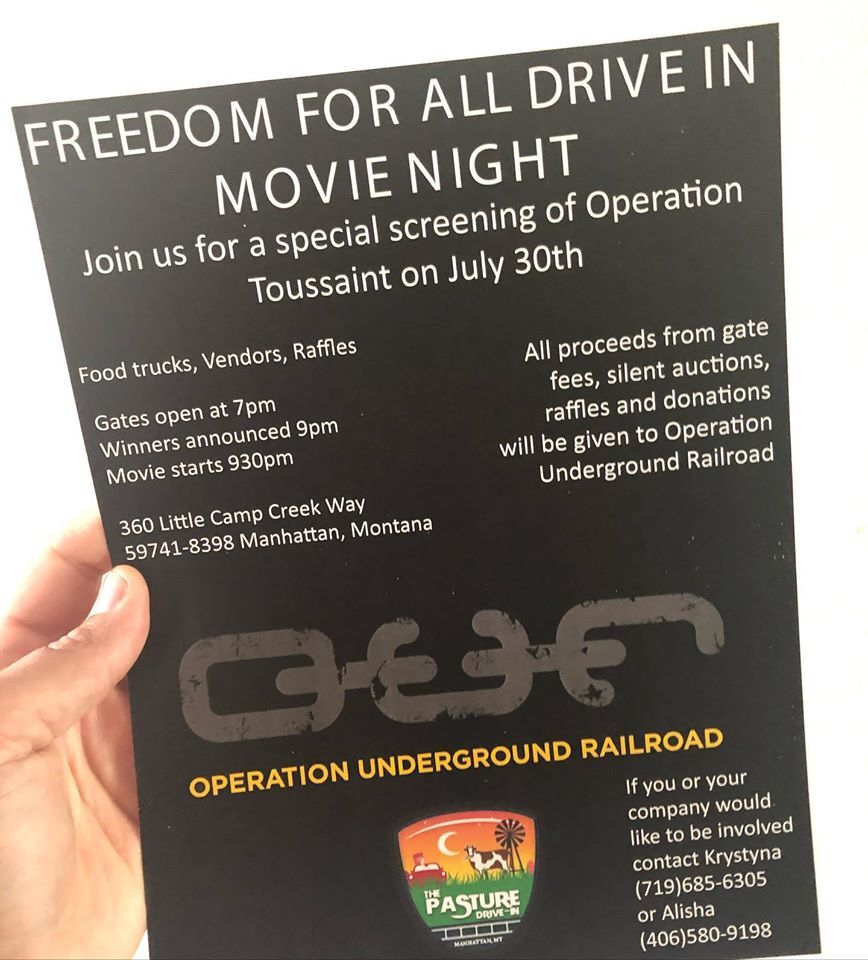 Pamphlet on the screening